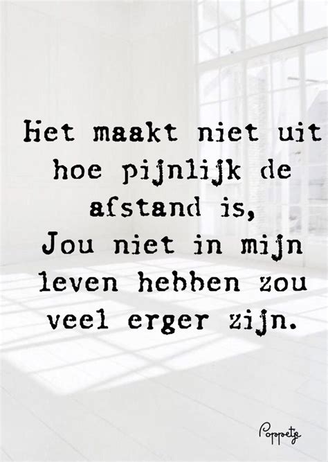 afstand na intimiteit|Afstand in de liefde